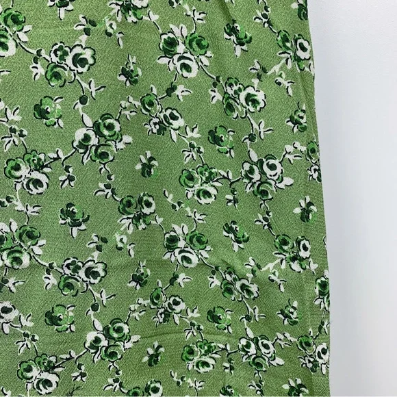 Rouje Paris Silvia Dress Rosita Vert Green Floral Size 36 Coquette - Picture 6 of 9